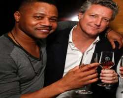 Cuba Gooding Jr consuming alcohol